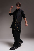 Tinkle - Hand Embroidered Designer Shawl