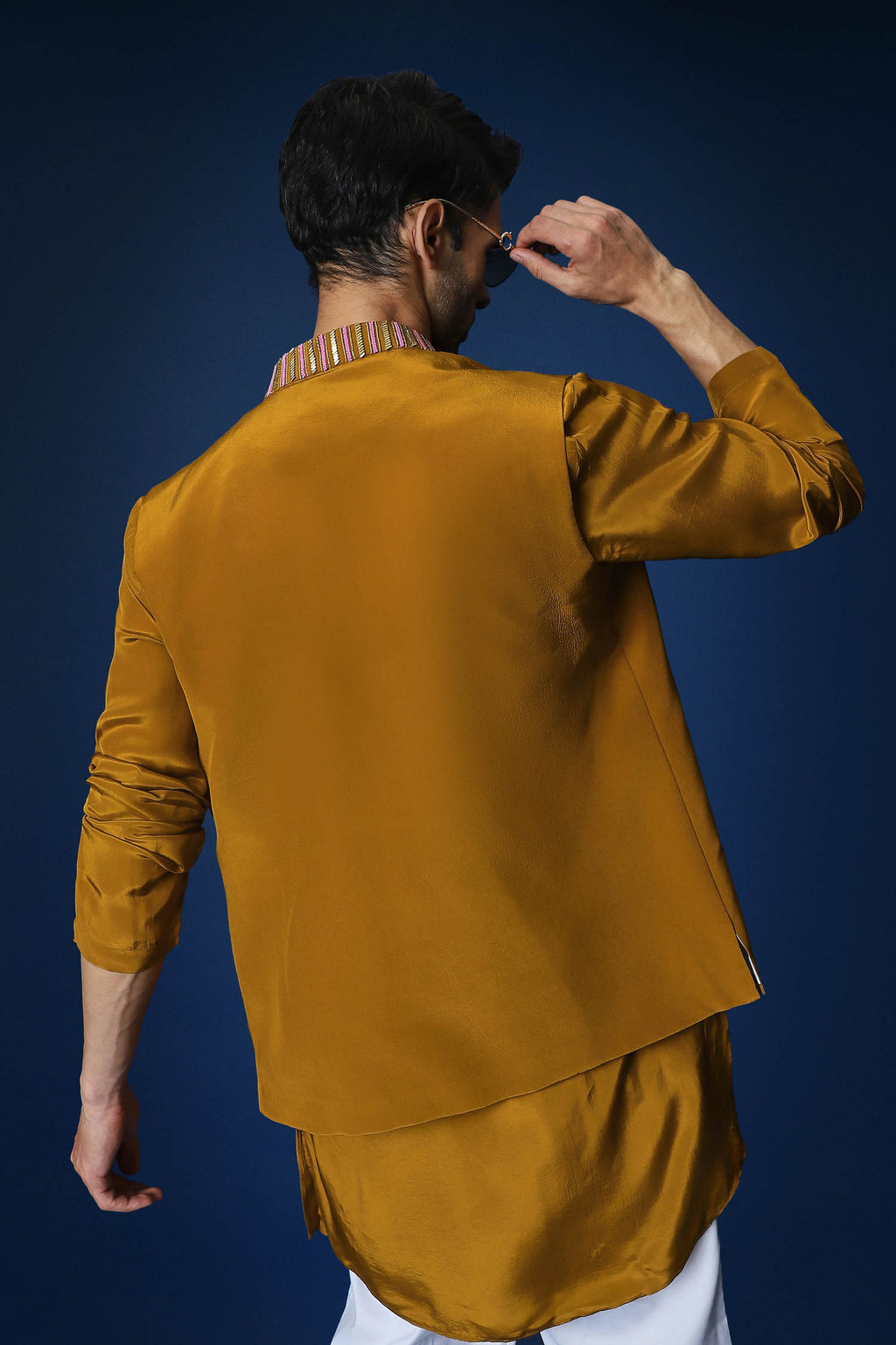 Mustard Bundi Kurta