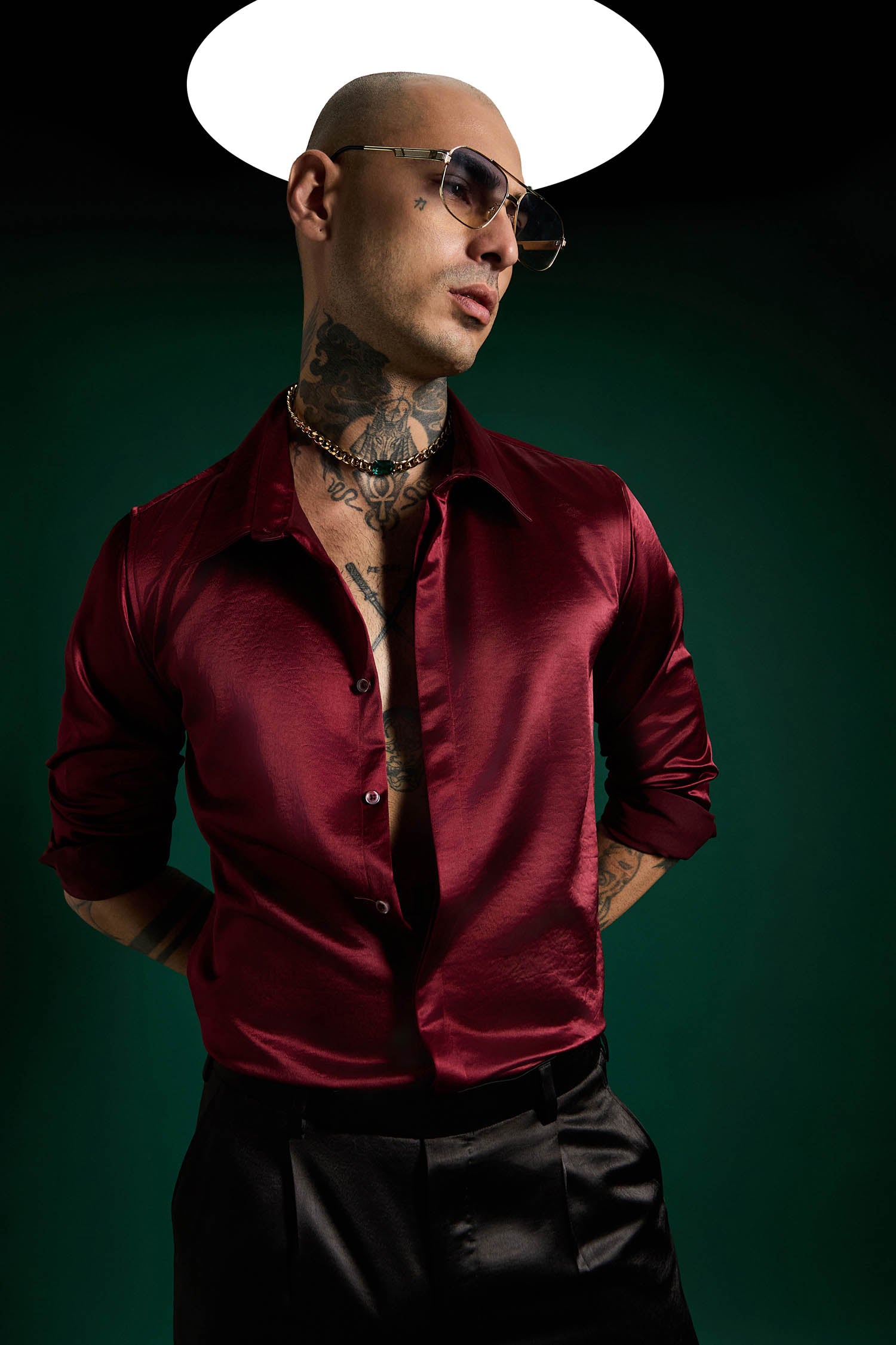 Cherry Red - Designer Shirt