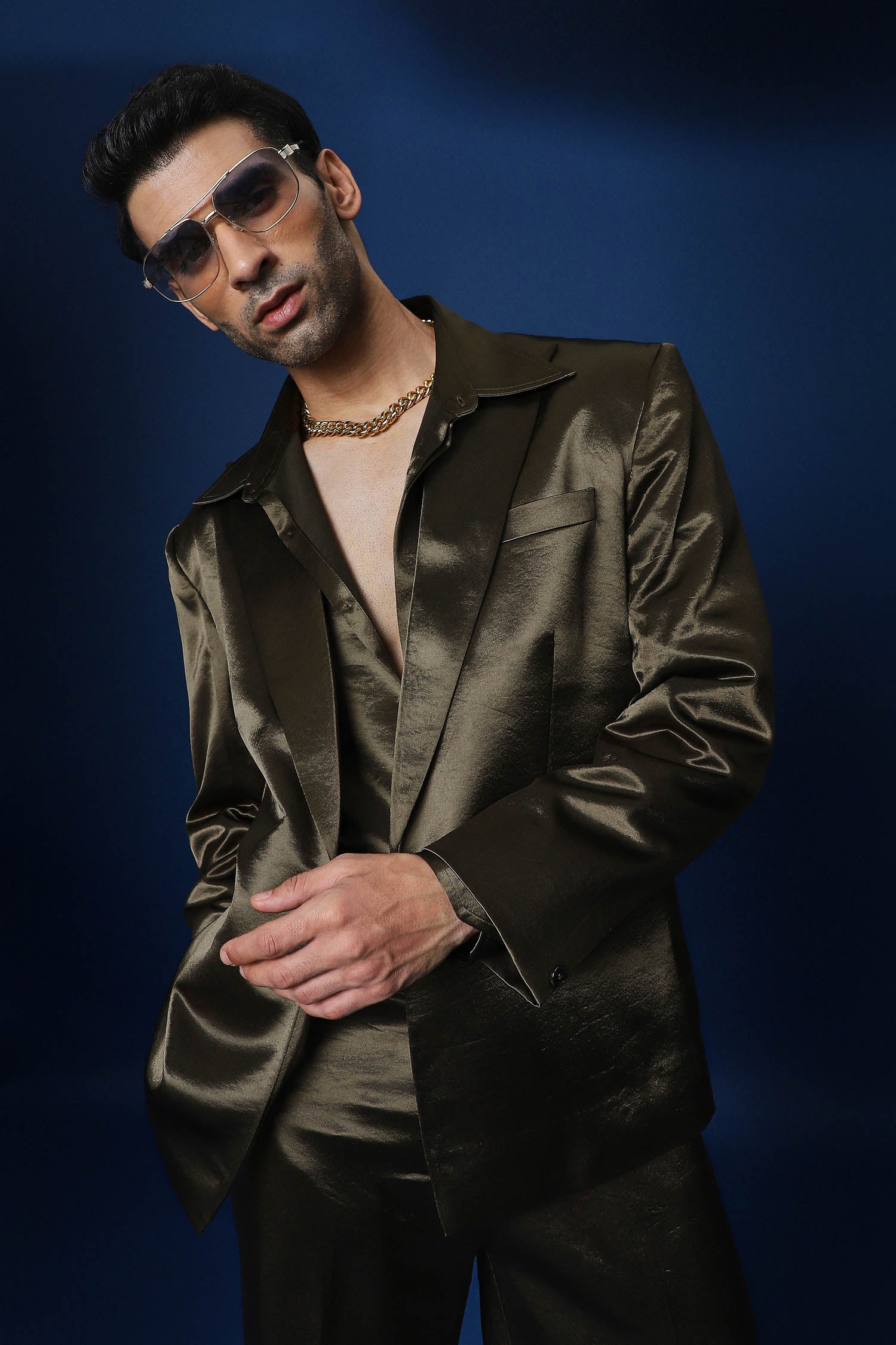 Tuxedo - Olive Green