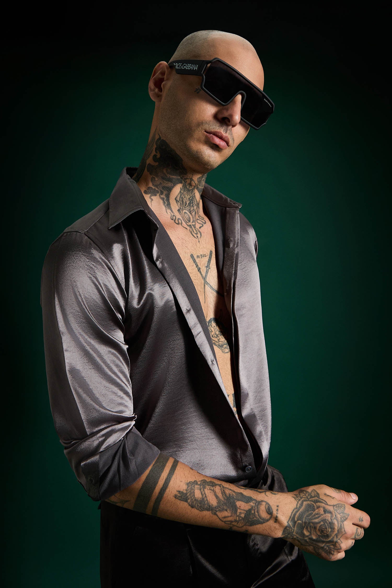 Cool Grey - Designer Shirt