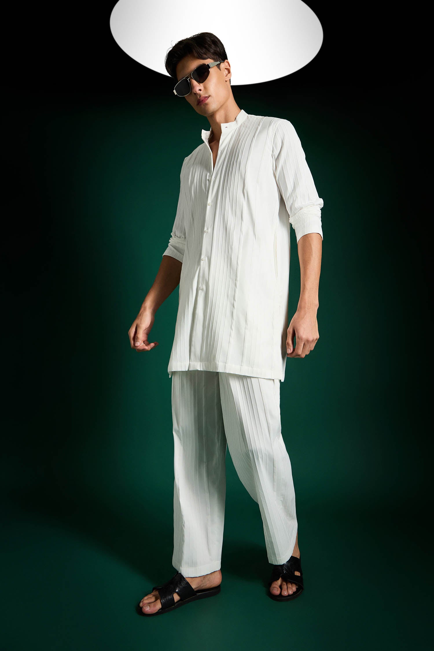 Cilia Designer Kurta Set - White