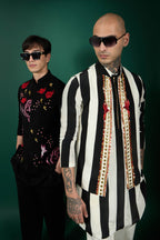 Meadows - Hand Embroidered Designer Bundi