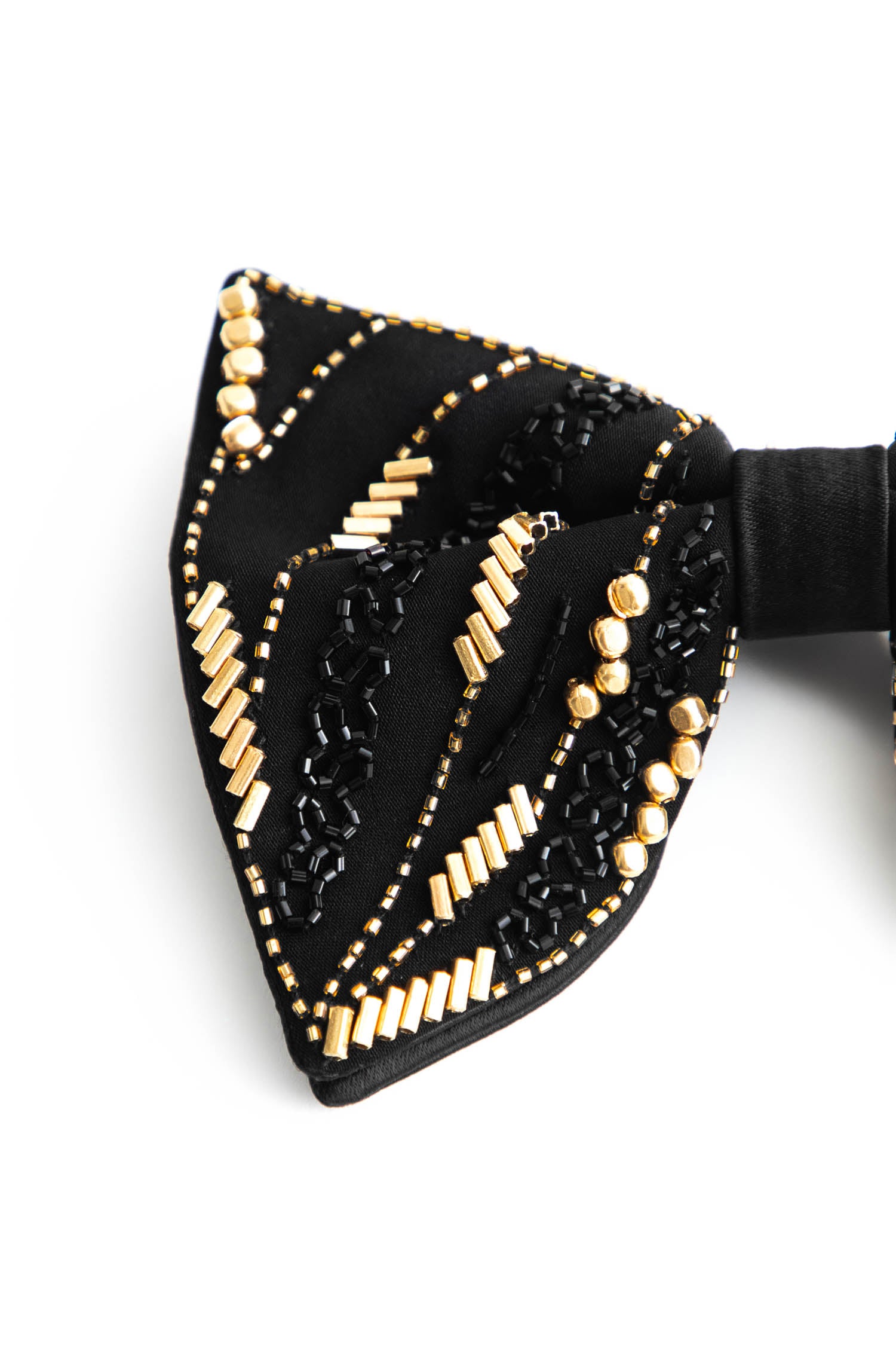 Aureate - Hand Embroidered Designer Bow-Tie