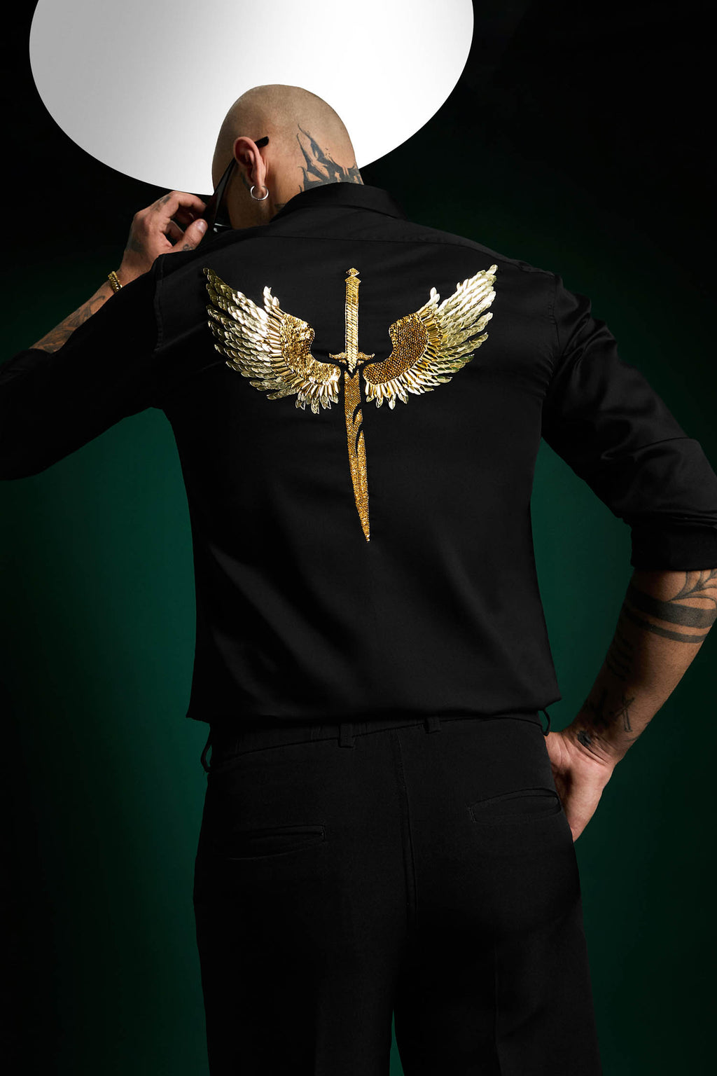 Soar - Hand Embroidered Designer Shirt