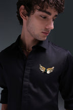 Winglet - Hand Embroidered Designer Shirt