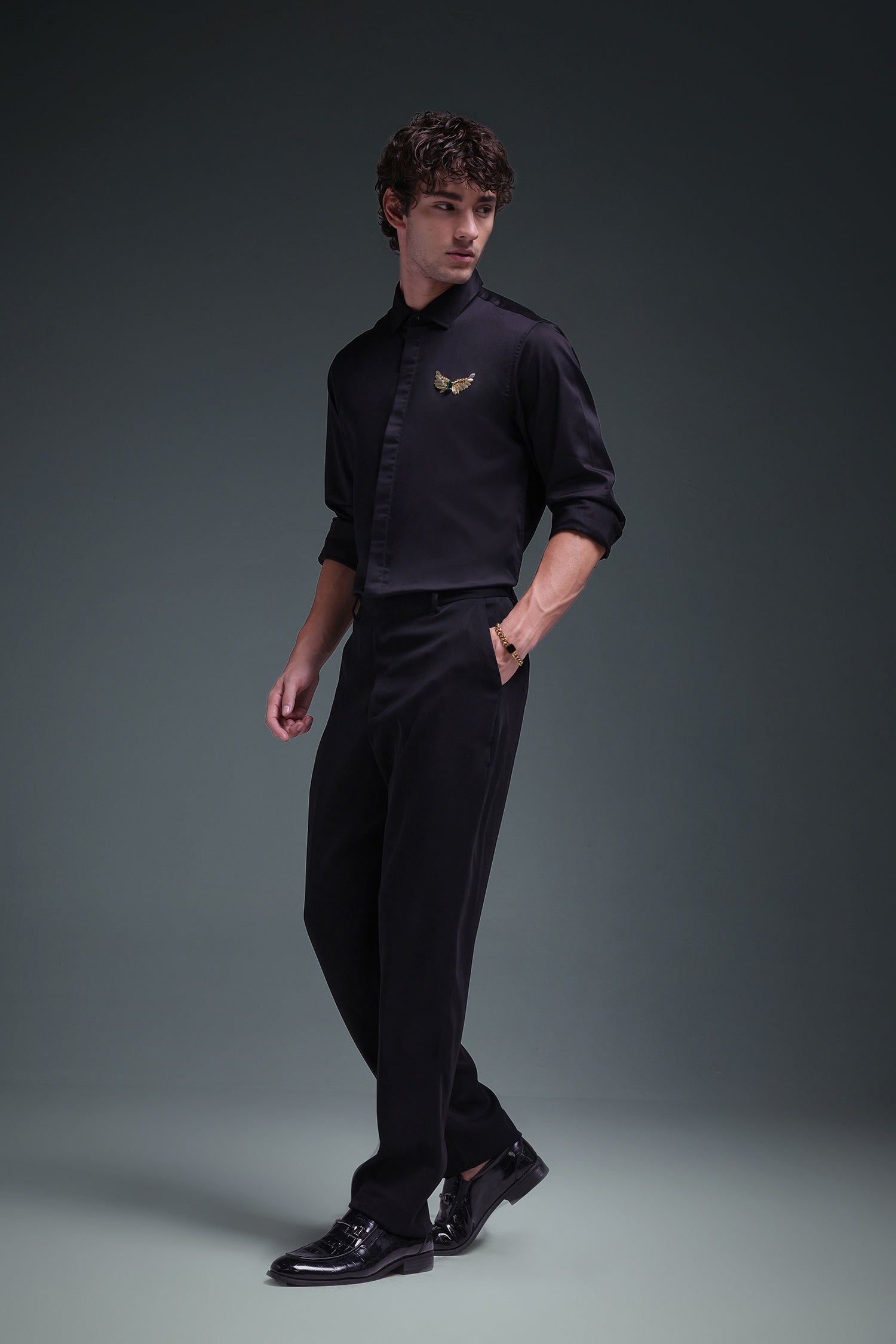 Winglet - Hand Embroidered Designer Shirt