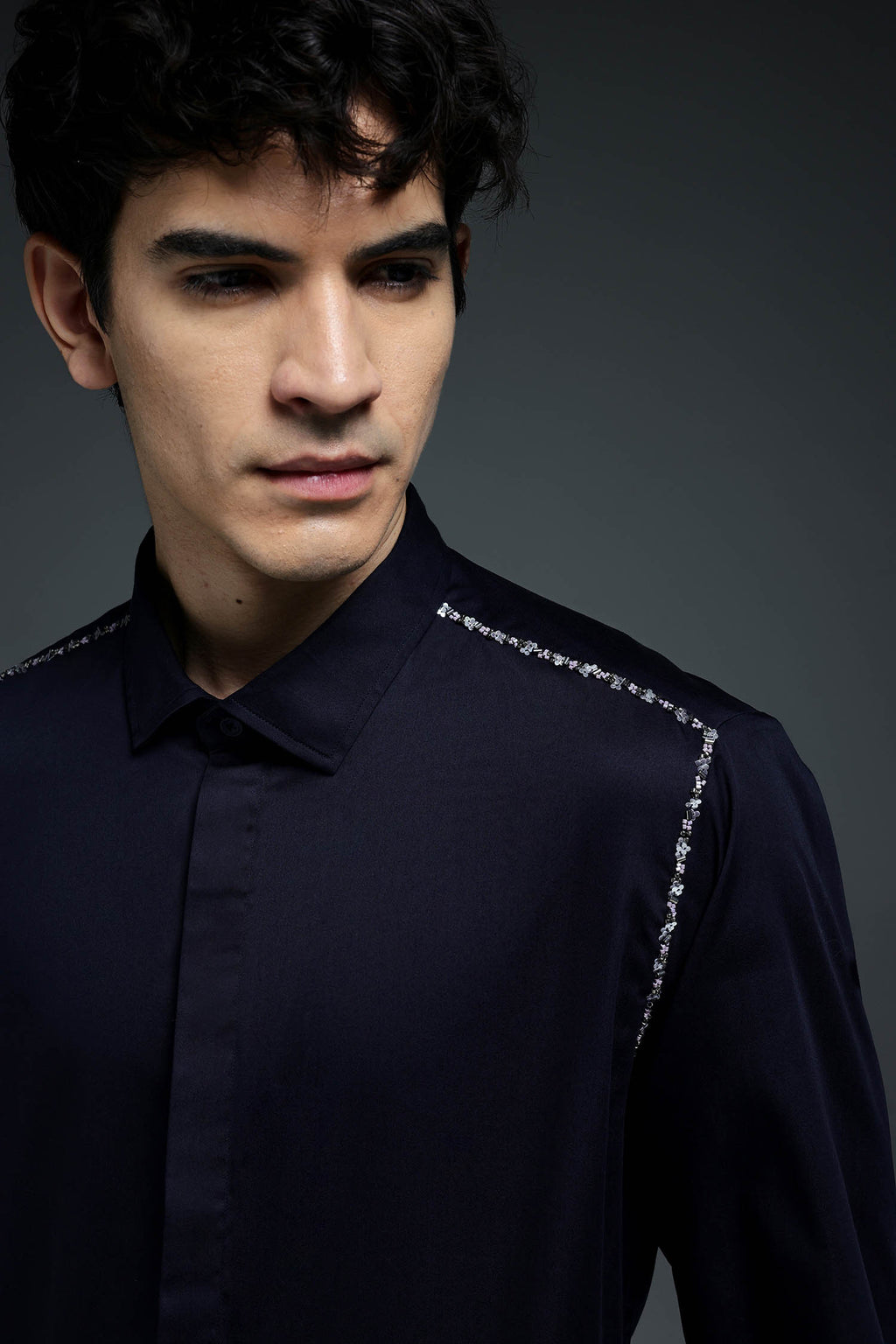 Sprinkle - Hand Embroidered Designer Shirt