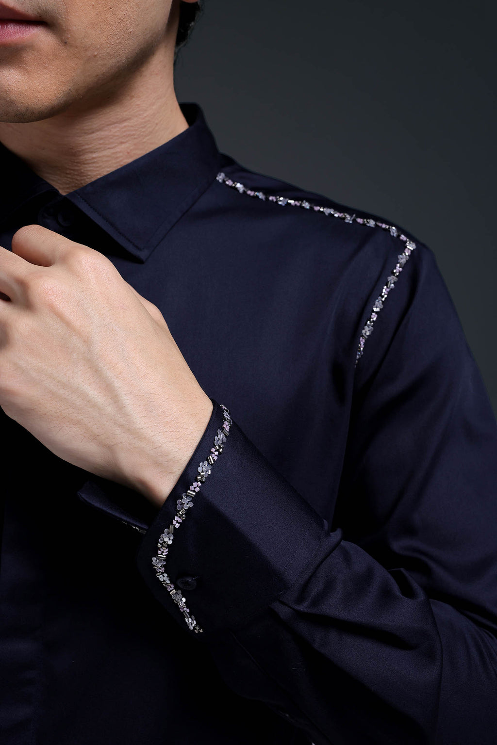 Sprinkle - Hand Embroidered Designer Shirt
