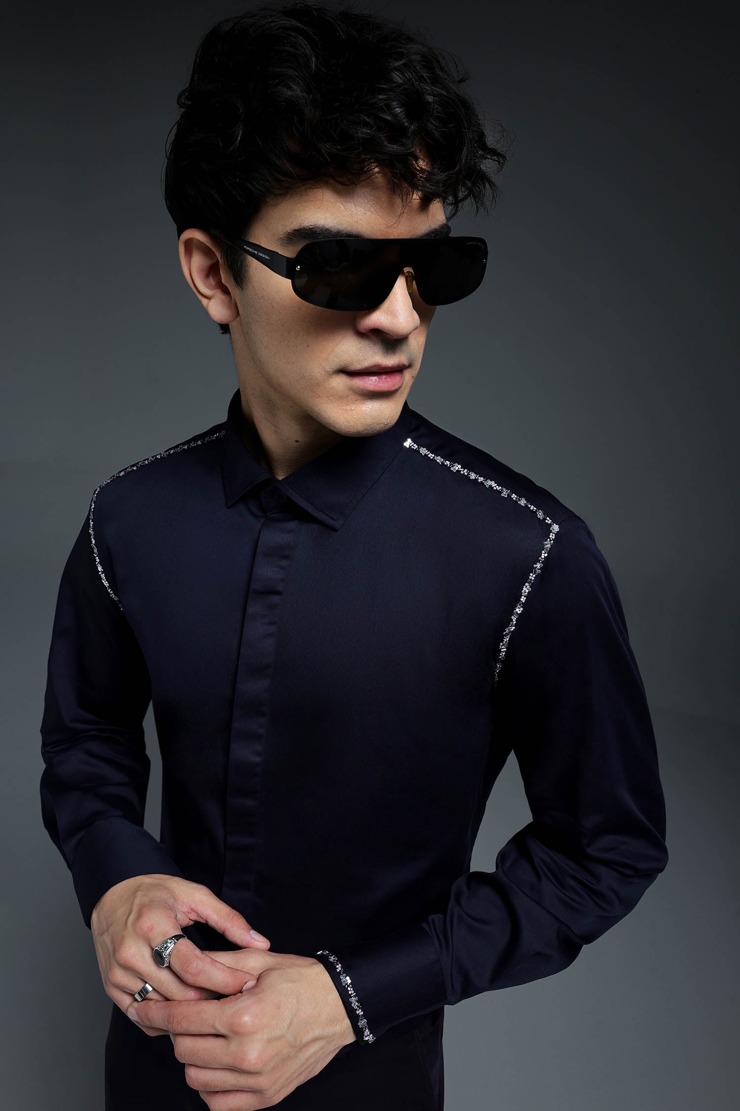 Sprinkle - Hand Embroidered Designer Shirt
