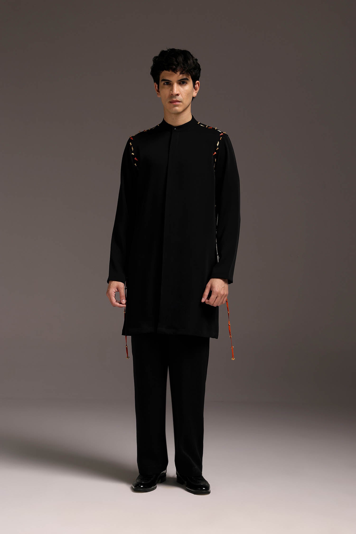 Cord - Hand Embroidered Designer Kurta Set