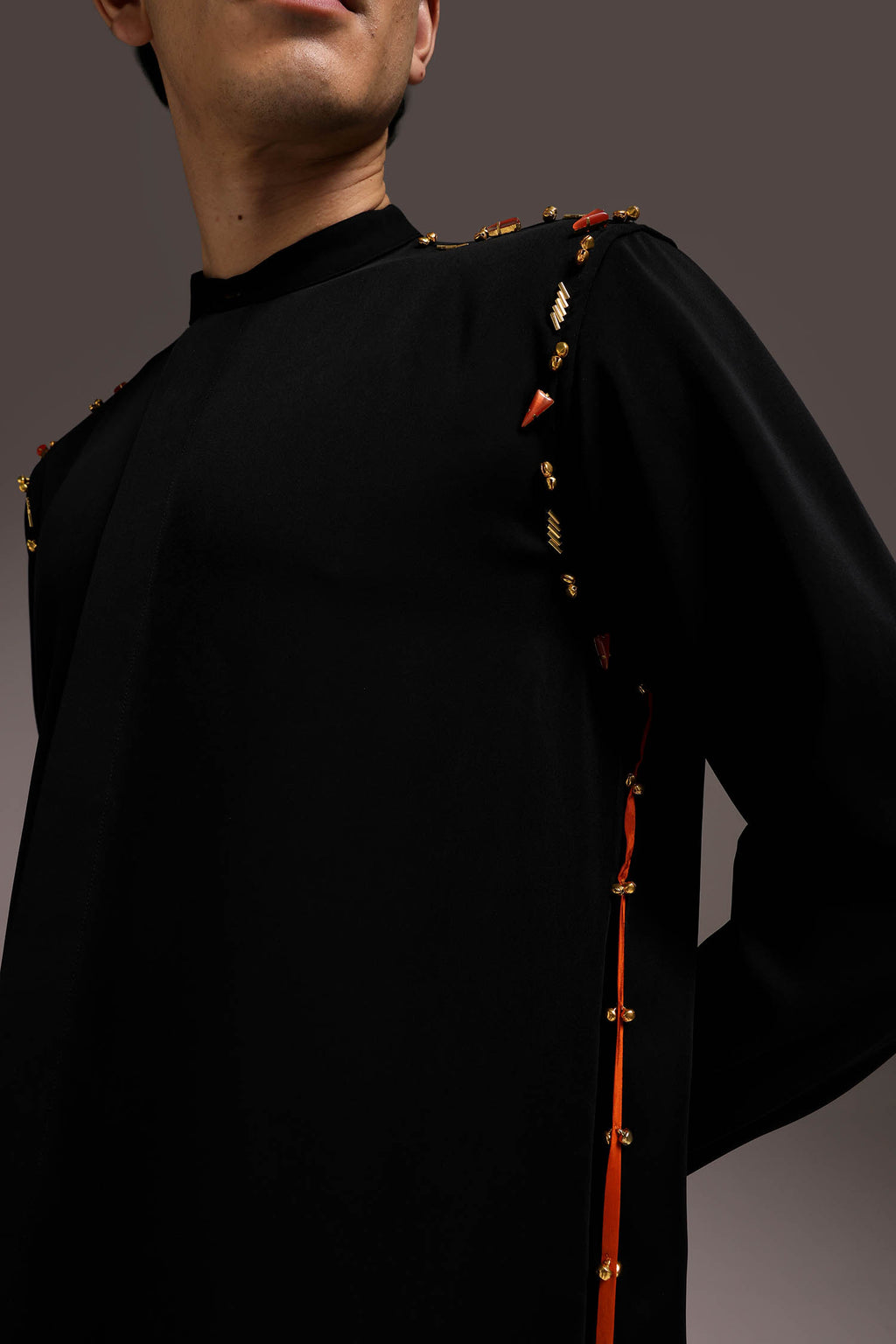 Cord - Hand Embroidered Designer Kurta Set