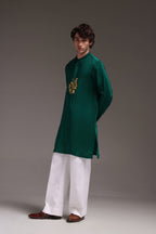 Paisfeather - Hand Embroidered Designer Kurta
