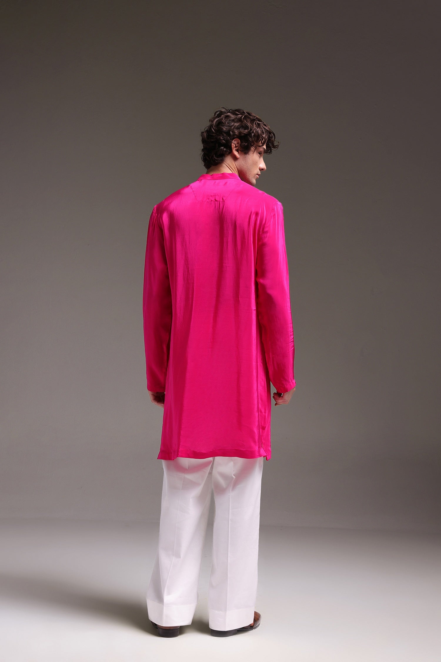 Lupdup(Rhinestone) - Hand Embroidered Designer Kurta