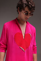 Lupdup(Rhinestone) - Hand Embroidered Designer Kurta