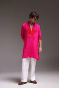 Lupdup(Rhinestone) - Hand Embroidered Designer Kurta