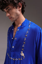 Wade - Hand Embroidered Designer Kurta