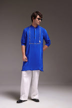 Wade - Hand Embroidered Designer Kurta