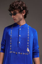 Wade - Hand Embroidered Designer Kurta