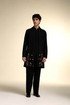 Roe - Hand Embroidered Designer Shawl