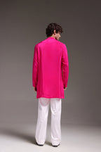 Radiate(Mirror Work) - Hand Embroidered Designer Kurta