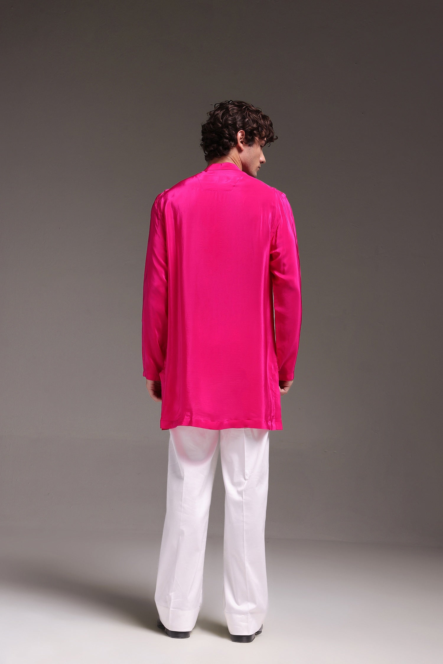 Radiate(Mirror Work) - Hand Embroidered Designer Kurta