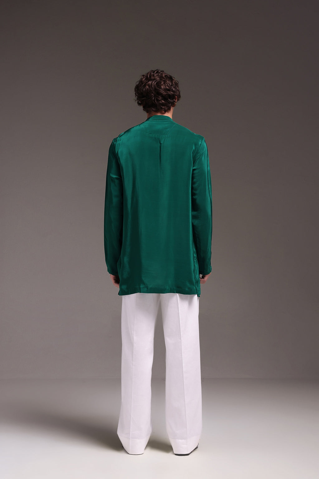 Radiate (Mirror Work) - Hand Embroidered Designer Kurta