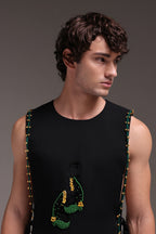 Boteh(Paisley) - Hand Embroidered Designer Bib