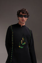 Boteh(Paisley) - Hand Embroidered Designer Bib