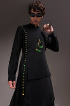 Boteh(Paisley) - Hand Embroidered Designer Bib