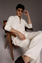 Ivory Designer Kurta Set