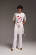 Sakura(Japanese) - Hand Embroidered Designer Bib
