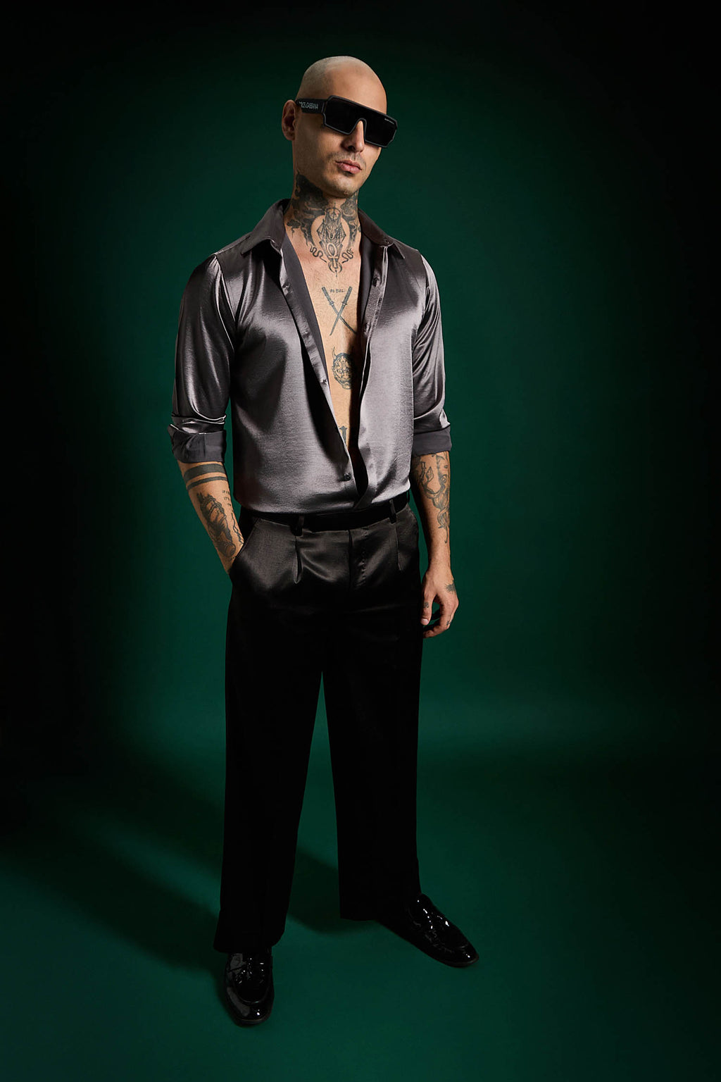 Cool Grey - Designer Shirt