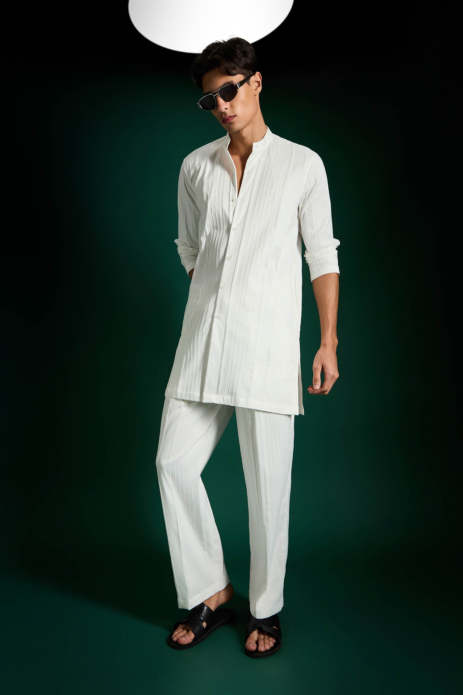 Cilia Designer Kurta Set - White