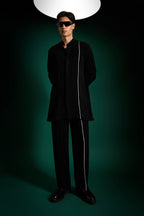 Echelon - Designer Kurta Set - Black