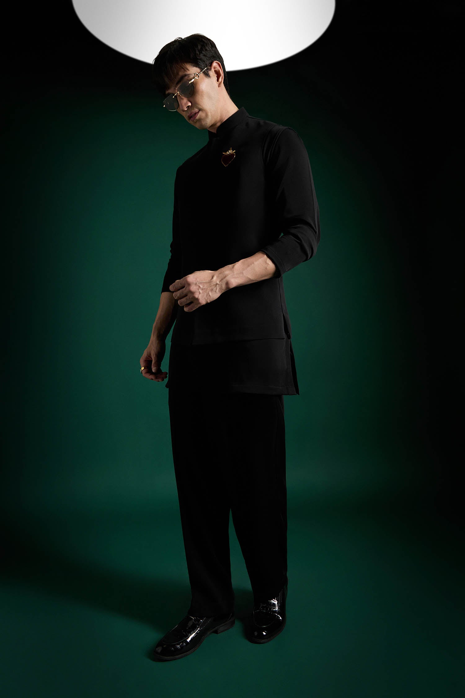 Cordelia(Heart) - Hand Embroidered Designer Bundi