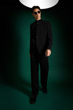 The Highness Bandhgala - Black