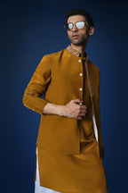 Mustard Bundi Kurta