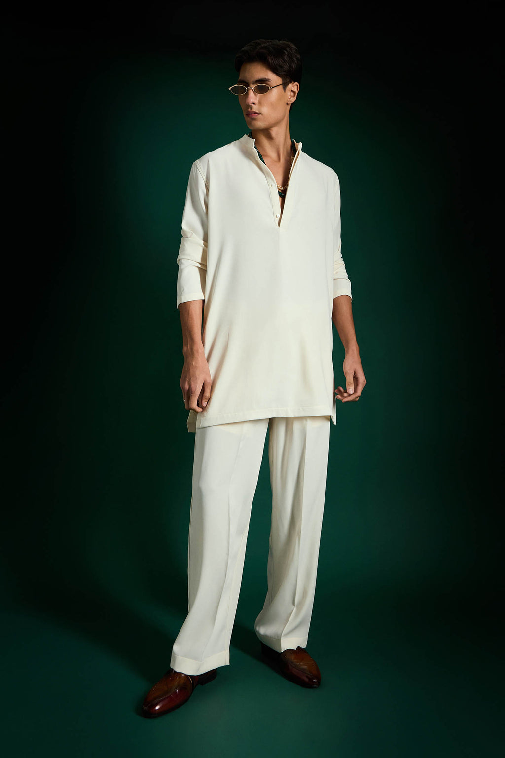 Ivory Designer Kurta Set