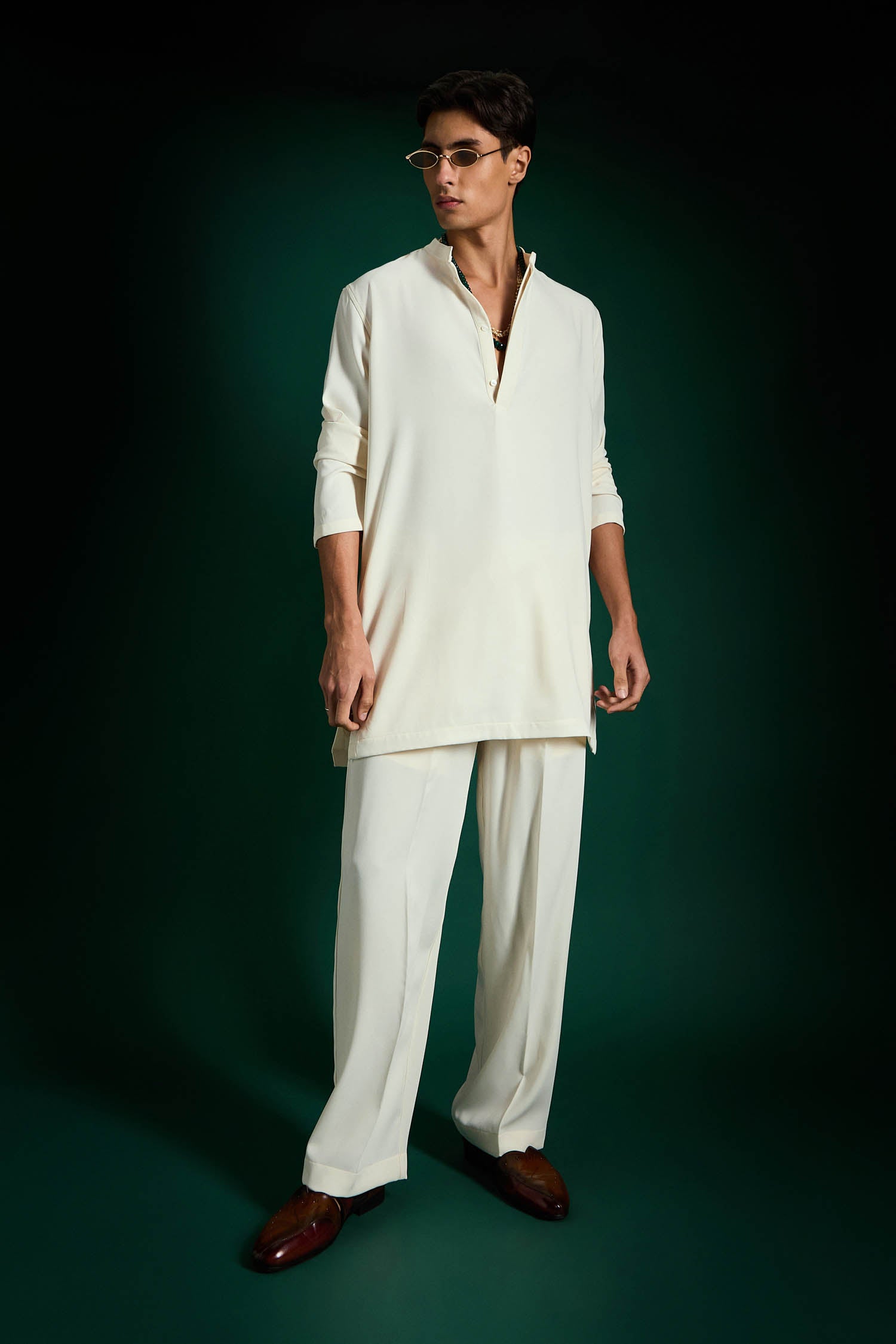 Ivory Designer Kurta Set