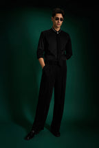 Crystal - Hand Embroidered Designer Tie With Shirt