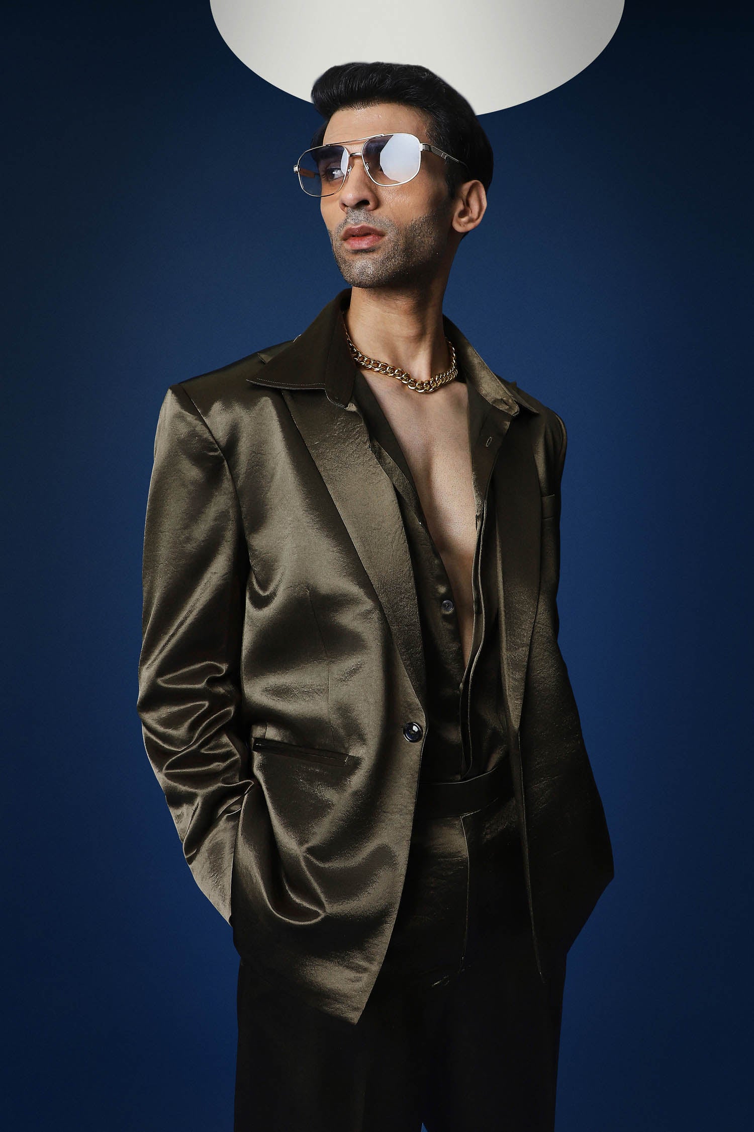 Tuxedo - Olive Green