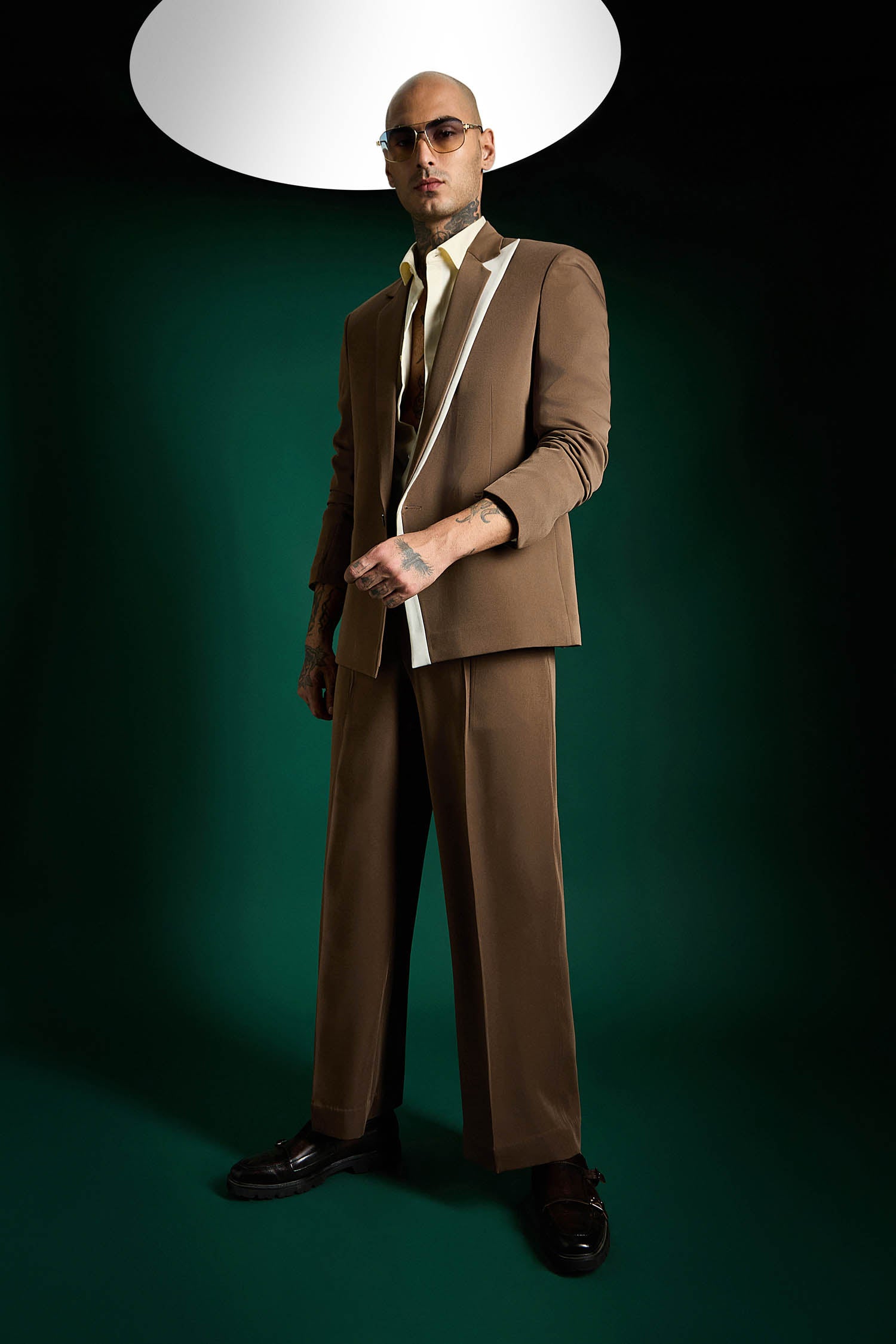 Double Lapel The Board Room Designer Blazer Set