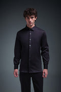 Regal(Green Rhinestone) - Hand Embroidered Designer Shirt