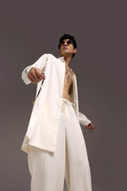 Cord - Hand Embroidered Designer Kurta Set