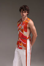Zest - Hand Embroidered Designer Bib