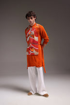 Zest - Hand Embroidered Designer Bib