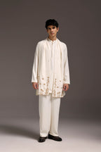 Roe - Hand Embroidered Designer Shawl