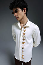 Zodiac Signs - Hand Embroidered Designer Shirt