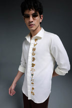 Zodiac Signs - Hand Embroidered Designer Shirt